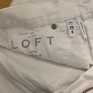 LOFT Jeans - Loft white skinny jeans LOFT Jeans - Loft white skinny jeans